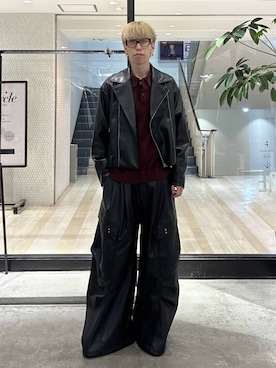 てんまさん(メンズ・178cm)の秋コーディネート