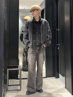 「HARE（ハレ）のアイテム（ジャケット/アウター）」を使った、てんまさん（メンズ・178cm）の春コーディネート