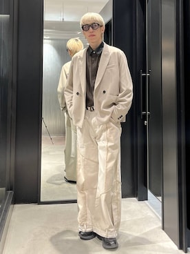 てんまさん（メンズ・178cm）の冬コーディネート