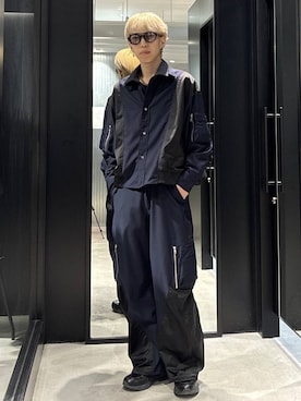 てんまさん（メンズ・178cm）の春コーディネート