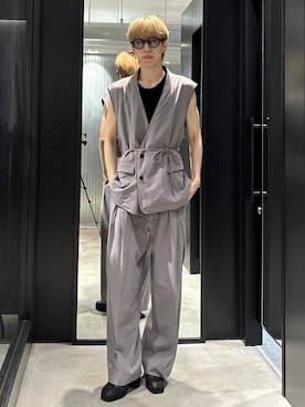 てんまさん（メンズ・178cm）の春コーディネート