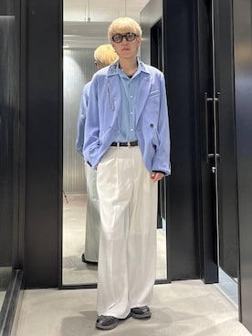 てんまさん（メンズ・178cm）の春コーディネート