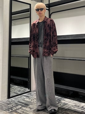 「アイテム（ローファー）」を使った、てんまさん（メンズ・178cm）の夏コーディネート