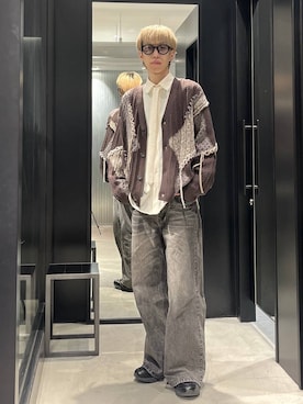 てんまさん（メンズ・178cm）の冬コーディネート