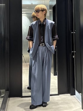 てんまさん（メンズ・178cm）の春コーディネート