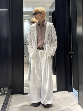 てんまさん（メンズ・178cm）の春コーディネート