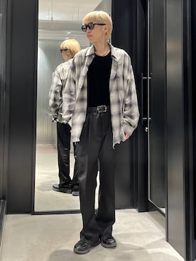 てんまさん（メンズ・178cm）の春コーディネート