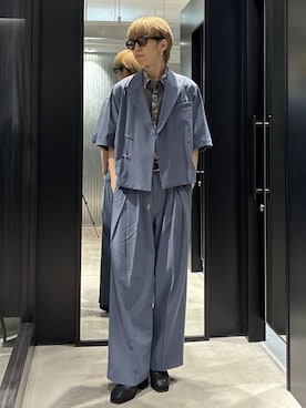 てんまさん（メンズ・178cm）の春コーディネート