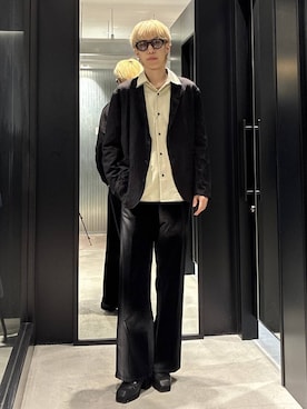 てんまさん（メンズ・178cm）の春コーディネート