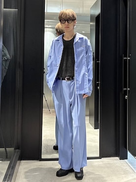 てんまさん(メンズ・178cm)の春コーディネート