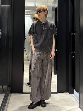 てんまさん（メンズ・178cm）の春コーディネート