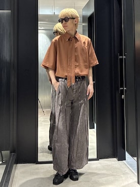 てんまさん（メンズ・178cm）の春コーディネート