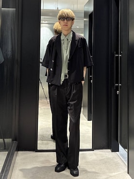 てんまさん(メンズ・178cm)の春コーディネート