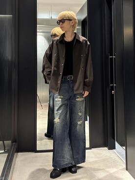 てんまさん(メンズ・178cm)の春コーディネート