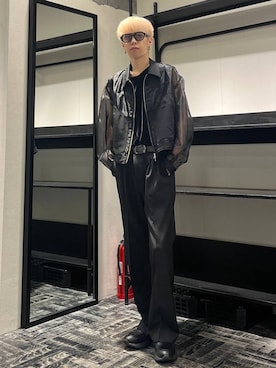 「アイテム（ブルゾン）」を使った、てんまさん（メンズ・178cm・20代）の夏コーディネート