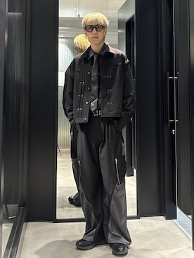 てんまさん（メンズ・178cm）の春コーディネート