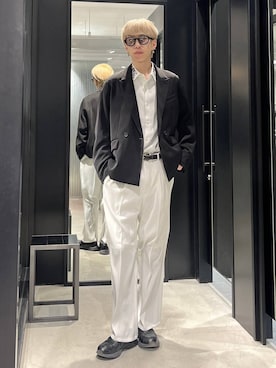 てんまさん（メンズ・178cm）の冬コーディネート