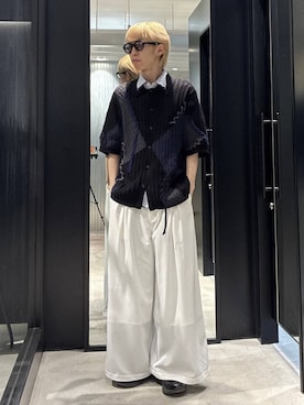 てんまさん（メンズ・178cm）の春コーディネート