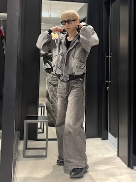 てんまさん（メンズ・178cm）の冬コーディネート