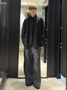 「HARE（ハレ）のアイテム（テーラードジャケット）」を使った、てんまさん（メンズ・178cm）の春コーディネート