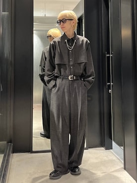 てんまさん（メンズ・178cm）の春コーディネート