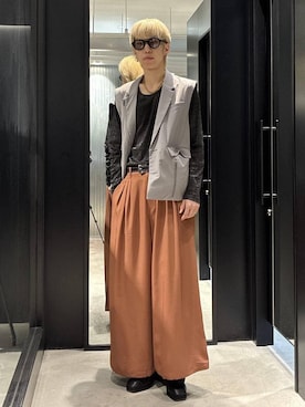 てんまさん（メンズ・178cm）の春コーディネート