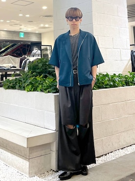 てんまさん(メンズ・181cm)の夏コーディネート