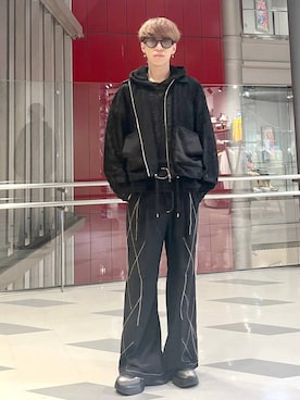 「アイテム（ブルゾン）」を使った、てんまさん（メンズ・181cm・20代）の夏コーディネート