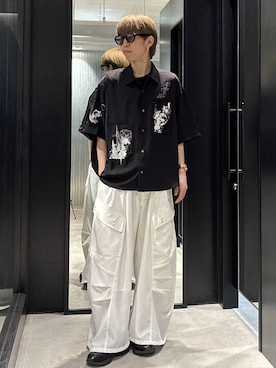 てんまさん（メンズ・178cm）の夏コーディネート