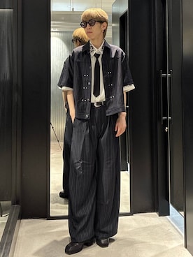 てんまさん（メンズ・178cm）の春コーディネート