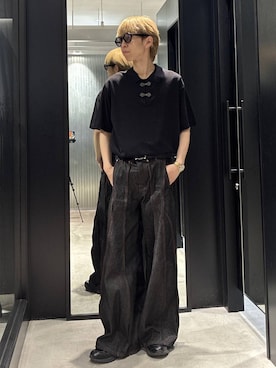 ハギキリカエデニムパンツ(HARE)を使った人気ファッション
