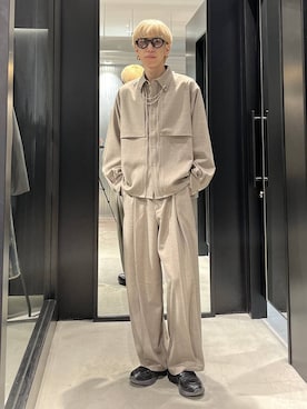 てんまさん（メンズ・178cm）の春コーディネート