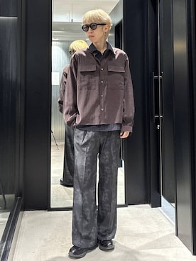 てんまさん（メンズ・178cm）の春コーディネート