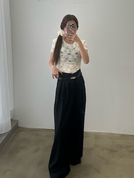 「HEIREN（ヘイレーン）のアイテム」を使った、きよさん（レディース・162cm）の春コーディネート