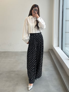 「HEIREN（ヘイレーン）のアイテム」を使った、きよさん（レディース・162cm）の春コーディネート