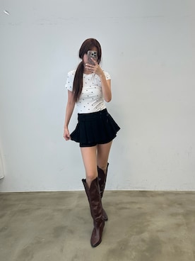 「HEIREN（ヘイレーン）のアイテム」を使った、きよさん（レディース・162cm）の春コーディネート