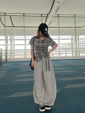「HEIREN（ヘイレーン）のアイテム」を使った、きよさん（レディース・162cm）の夏コーディネート