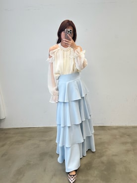 「HEIREN（ヘイレーン）のアイテム」を使った、きよさん（レディース・162cm）の春コーディネート