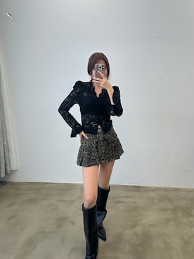 「HEIREN（ヘイレーン）のアイテム」を使った、きよさん（レディース・162cm）の春コーディネート