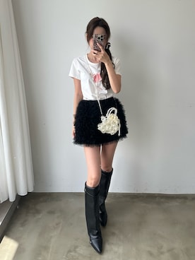 「HEIREN（ヘイレーン）のアイテム」を使った、きよさん（レディース・162cm）の夏コーディネート