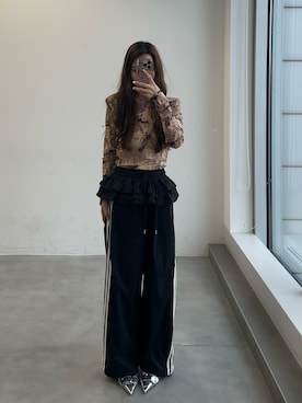 「HEIREN（ヘイレーン）のアイテム」を使った、きよさん（レディース・162cm）の春コーディネート