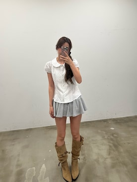 「HEIREN（ヘイレーン）のアイテム」を使った、きよさん（レディース・162cm）の夏コーディネート