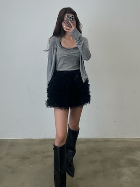 「アイテム（アンサンブル）」を使った、きよさん（レディース・162cm）の春コーディネート