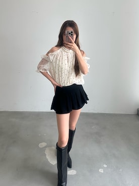 「HEIREN（ヘイレーン）のアイテム」を使った、きよさん（レディース・162cm）の夏コーディネート