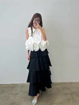 「HEIREN（ヘイレーン）のアイテム」を使った、きよさん（レディース・162cm）の春コーディネート