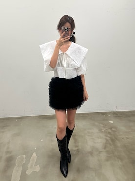 「HEIREN（ヘイレーン）のアイテム」を使った、きよさん（レディース・162cm）の夏コーディネート