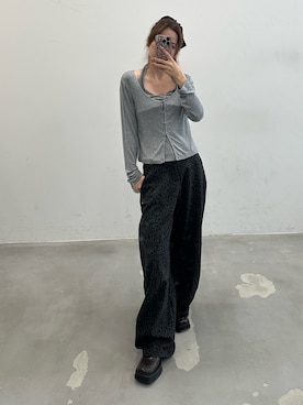 「アイテム（アンサンブル）」を使った、きよさん（レディース・162cm）の春コーディネート