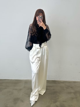 「HEIREN（ヘイレーン）のアイテム」を使った、きよさん（レディース・162cm）の春コーディネート