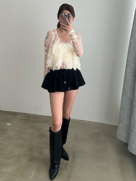 「HEIREN（ヘイレーン）のアイテム」を使った、きよさん（レディース・162cm）の夏コーディネート