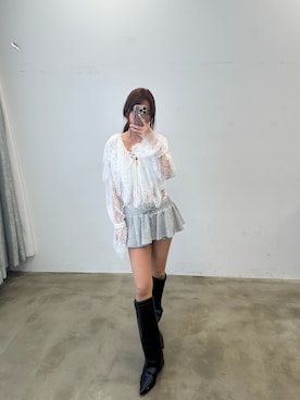 「HEIREN（ヘイレーン）のアイテム」を使った、きよさん（レディース・162cm）の春コーディネート